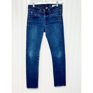 Rag‎ & Bone Women's High Rise Skinny Leg Jeans Indigo Denim Medium Wash Size 25